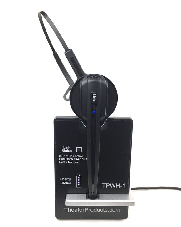 TPWH-1 Wireless Headset System for Norcon, Haven, and Telex ICW-2 Intercoms